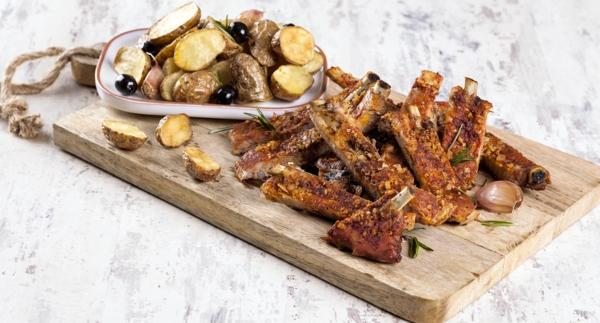 Entrecosto no forno com cerveja