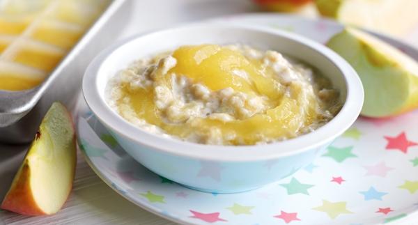 Receita Bebé e Criança - Papa de Aveia e Fruta