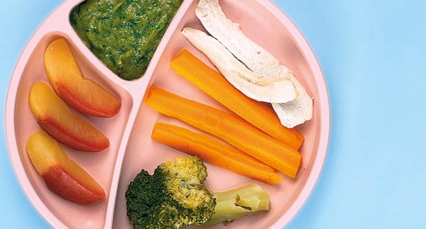 Cenouras, Brócolos e Maçã ao vapor | Especial Baby BLW | Monsieur Cuisine