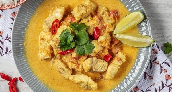 Receita de Maruca com leite de coco e caril | Cooking Classes