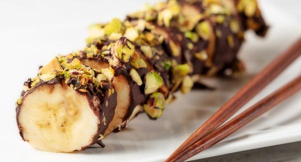 Receita Sem Adição de Açúcar - Sushi de Banana