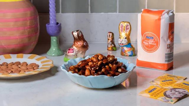 Como caramelizar amêndoas