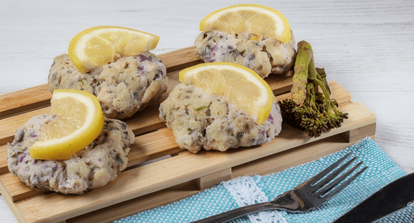 Receita Monsieur Cuisine - Hambúrgueres de Peixe