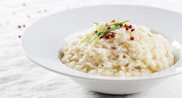 Receita Vegetariana - Risoto com Queijo de Ovelha Amanteigado