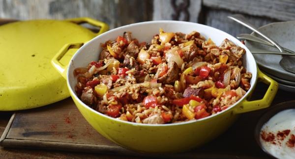 Receita Low Carb - Arroz de Carne dos Balcãs