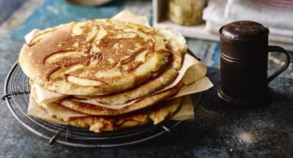 Receita Low Carb - Panquecas de Maçã e Amêndoa