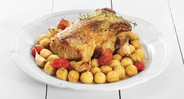 Receita Sem Glúten - Lombo de Porco com Mostarda e Batatinhas