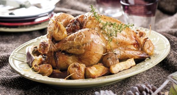 Receita Sem Glúten - Galo Recheado