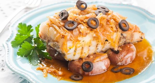 Receitas Sem Glúten - Bacalhau à Lagareiro