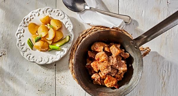 Receita Sem Glúten - Rojões de Porco no Forno