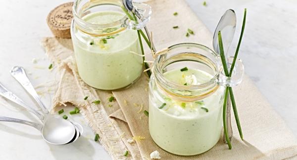 Receita Vegetariana - Sopa Fria de Pepino