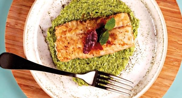 Lombos de Bacalhau com Puré de Ervilhas | Especial Peixe