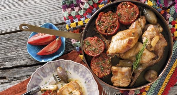 Cocotte de coelho com legumes