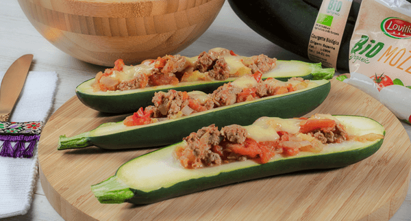 Receita Bio - Curgetes Recheadas com Carne Picada | Cooking Classes