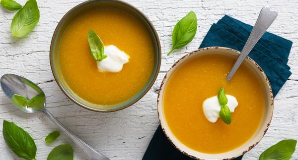 Receita Bio - Sopa de Abóbora