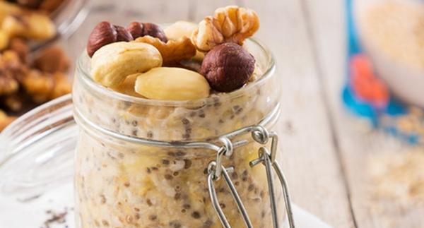 Receita Vegan - Overnight Oats