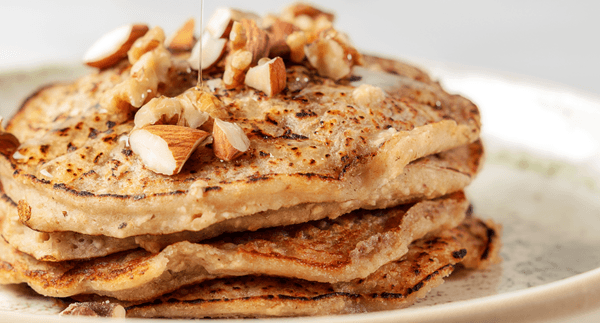 Receita Sem Adição de Açúcar - Panquecas de Castanhas