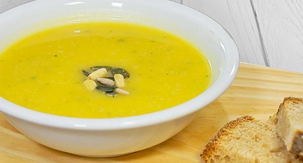 Receita Monsieur Cuisine - Sopa de Abóbora e Gengibre | Cooking Classes