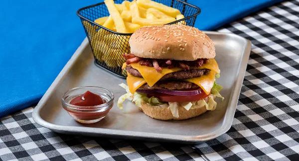 Smashed Burger de Porco Preto