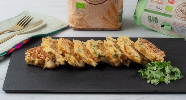 Receita Bio - Pataniscas de Peixe e Coentros