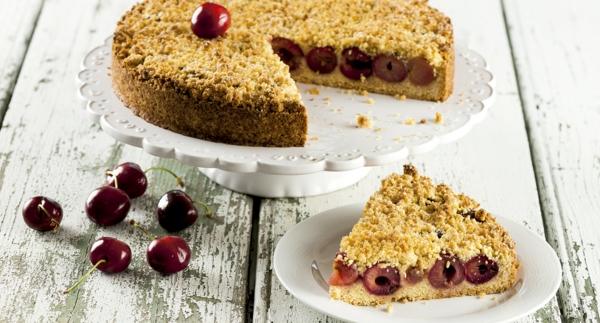 Crumble de cerejas