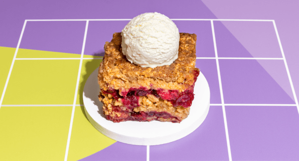 Crumble Bars de Frutos Vermelhos | Especial Gelados