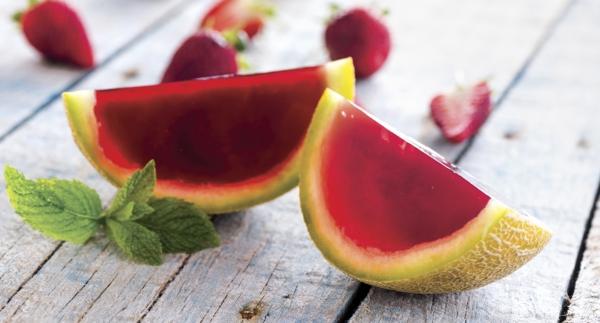 Fatias Frescas de Morango