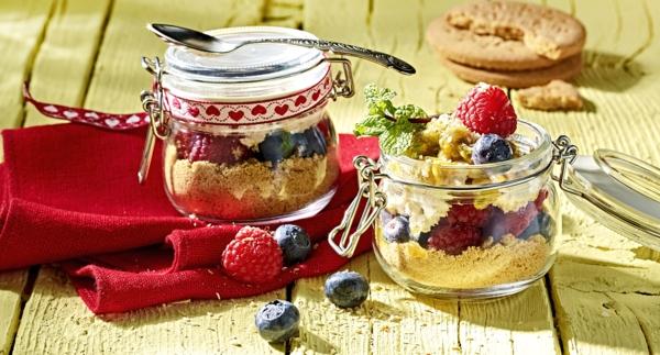 Receita Low Carb - Tiramisu Gelado com Frutos Vermelhos e Maracujá