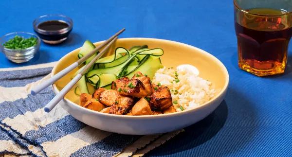 Salmão Oriental na Airfryer