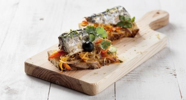 Tapas de Sardinha em Conserva