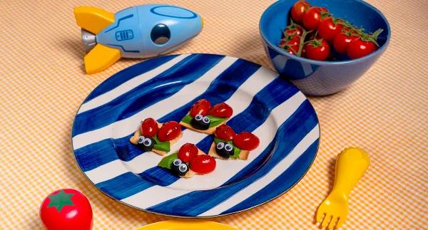 Snacks saudáveis e divertidos