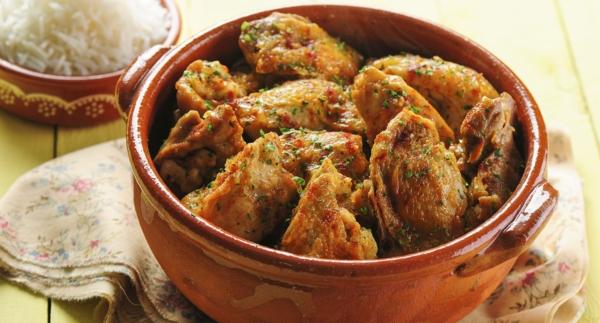 Receita Monsieur Cuisine - Frango com Cerveja e Cogumelos