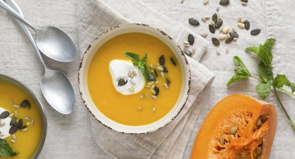 Receita Sem Glúten - Sopa de Abóbora