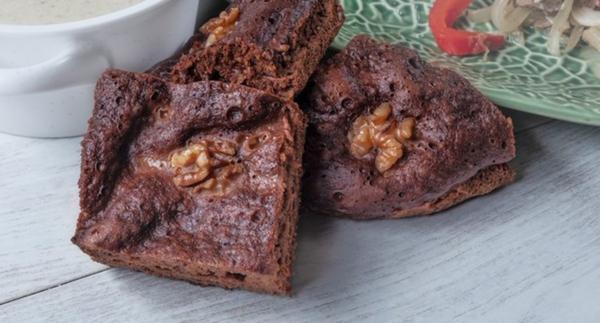 Receita Monsieur Cuisine - Quadrados de Chocolate e Noz | Cooking Classes