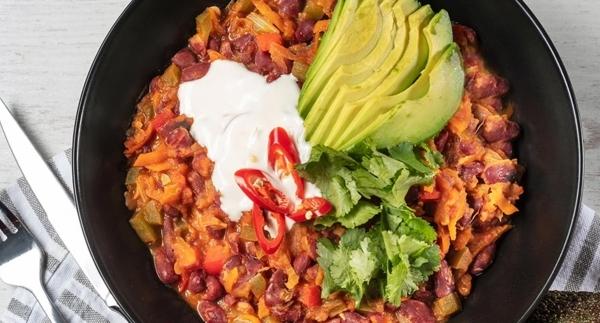 Receita de Chili vegetariano | Cooking Classes