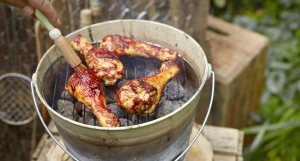 Receita Low Carb - Pernas de Frango de Churrasco