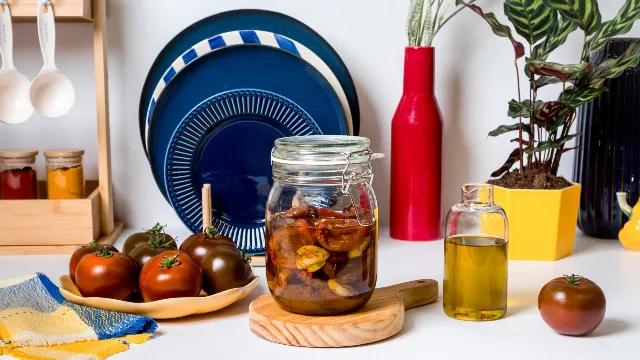 Como fazer tomate confitado