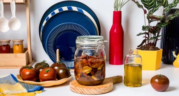 Como fazer tomate confitado