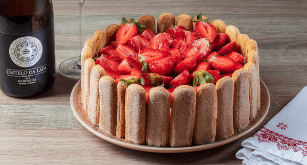 Receita Charlote de Morangos