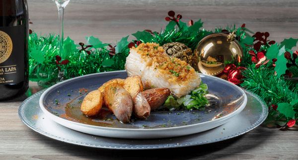 Receita Lombos de Bacalhau com Redução de Espumante